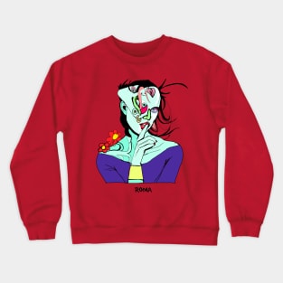 fashion face Crewneck Sweatshirt